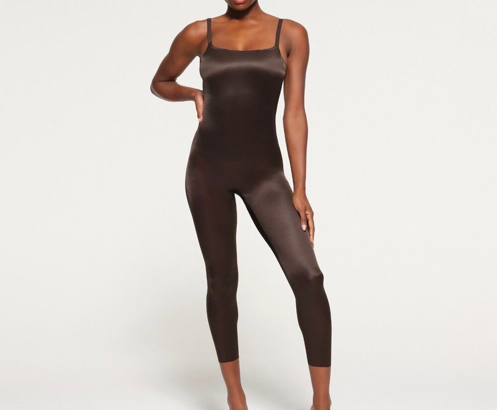 New Skims simply bare low back catsuit espresso size 3x
